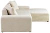 HOME DELUXE Ecksofa AMELIO Cord Beige Rechts - 240 x 178 cm Bild 2