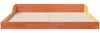 vidaXL Bettrahmen Wachsbraun 140 x 220 cm Massives Kiefernholz 873375 Bild 5