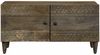vidaXL Couchtisch Hellgrau 80x50x40 cm Massivholz Mango 4017797 Bild 2