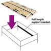 vidaXL Rahmenlattenrost mit 28 Latten 7 Zonen 90x200 cm Bild 2