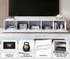 OTTO home Lowboard Denver 250 cm für bis zu 98-Zoll TVs - Weltmeisterschaft im XXL Format, Wahlweise mit oder ohne offenes Fach in der Mitte Bild 3