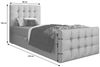 B&B Home Boxspringbett Boxbett Coria V 80 90 100 cm (H3 Matratze Bonellfederung, Kopfteil, Fussteil und Bettkasten) Bild 3