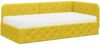 vidaXL Eckbettgestell Gelb 100 x 200 cm Samt 3394098 Bild 2