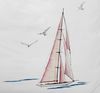 Carpe Sonno Interlock Jersey Bettwäsche Segelboot aus 100% Baumwolle, 135x200 cm +1 Kissenbezug 80x80 cm Bild 3