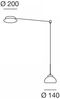 FABAS LUCE No. 3547-41-102 Pendelleuchte Arabella Weiß 14 cm Umlenker Bild 2