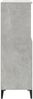 vidaXL Highboard Betongrau 60 x 36 x 110 cm Holzwerkstoff [821232] Bild 5