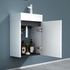doporro Badezimmer-Set Badmöbel-Set Gäste WC Waschbecken Waschtisch mit Unterschrank PISA Bild 4