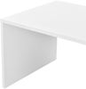 Couchtisch Bollnäs 90x45x35 cm mit Ablagefach Weiß en. casa Bild 4