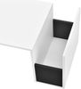Couchtisch Bollnäs 90x45x35 cm mit Ablagefach Weiß en. casa Bild 5