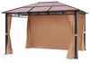 4 Seitenteile für Gartenpavillon Rendezvous Deluxe 3x4 m - Polyester ca. 160 g/m² - mit Reißverschluss - cappuccino Bild 3
