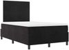 vidaXL Boxspringbett mit Kopfteil Schwarz 120 x 190 cm Samt 3339820 Bild 5