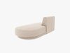 Micadoni 2-Sitzer Sitzmodul offen Miley Rechts Chenille Haga Beige Bild 2