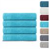 BARBONS Badetücher Duschtücher Set, Handtücher 4-tlg 70x140cm Badetuch, Handtuch, (4-St), Walkfrottee, 100% Baumwolle, saugstark, weich Bild 5