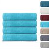 BARBONS Badetücher Duschtücher Set, Handtücher 4-tlg 70x140cm Badetuch, Handtuch, (4-St), Walkfrottee, 100% Baumwolle, saugstark, weich Bild 4