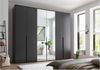 Kleiderschrank Konstanz / Kevo, Holzwerkstoff, Anthrazit, 270 x 225 x 52 cm Bild 5
