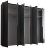 Kleiderschrank Konstanz / Kevo, Holzwerkstoff, Anthrazit, 270 x 225 x 52 cm Bild 3
