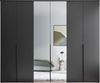 Kleiderschrank Konstanz / Kevo, Holzwerkstoff, Anthrazit, 270 x 225 x 52 cm Bild 2
