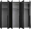 Kleiderschrank Konstanz / Kevo, Holzwerkstoff, Anthrazit, 270 x 225 x 52 cm Bild 4