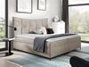 Boxspringbett 'Gaduno', Beige, 180x200 cm, ohne Fußende Bild 2