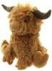Dekoleidenschaft Bodentürstopper "Stier" Stoff braun 23 cm hoch, flauschig, Türstopper Boden, Türpuffer, Feststeller, Türfeststeller, Türsack, Fensterpuffer, Fensterstopper Bild 2