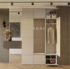 Raumhirsch Furniture Schuhschrank Garderobenschrank für Flur und Eingangsbereich (Kleiderschrank sowie Schuhschrank im SET) verschiedene Farben Bild 2