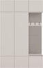 Raumhirsch Furniture Schuhschrank Garderobenschrank für Flur und Eingangsbereich (Kleiderschrank sowie Schuhschrank im SET) verschiedene Farben Bild 3