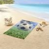 good morning 100% Polyvelours Strandtuch Liegetuch 75 x 150 cm Strong Multi Bild 2