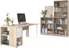 Büroeinrichtung Parisot Start Up 4-tlg. Holznachbildung Weiß/Eiche Bild 1