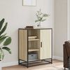 vidaXL Sideboard Sonoma-Eiche 62x35x76 cm Holzwerkstoff 848995 Bild 3