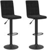 vidaXL Barhocker 2 Stk. Schwarz Samt [335760] Bild 2