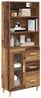 vidaXL Highboard Altholz 69,5 x 34 x 180 cm Holzwerkstoff 3415757 Bild 3