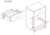 HTI-Living Nachtschrank Nachtschrank 2er Set Nina Beton Weiß (Set, 2-St, 2 Nachtschränke) Nachttisch Nachtkommode Nachtkonsole Bild 3
