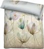 biberna Baumwoll-Satin Bettwäsche 0614508 TULPE, perlmutt, 1x 155x220 cm + 1x 80x80 cm Bild 2