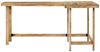 vidaXL Schreibtisch 165x110x75 cm Massivholz Mango 353334 Bild 3