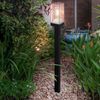 LED Stehleuchte, Aluminium schwarz, klar, H 100 cm Bild 3