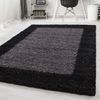 Hochflor Teppich Lux Läufer - 60x110 cm - Anthrazit Bild 2