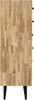 Kommode KJELL - Teak Braun 112x35x50cm | Schrank Schlafzimmer Sideboard Bild 5