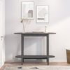 vidaXL Konsolentisch Grau 110x40x80 cm Massivholz Kiefer 822299 Bild 3