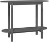 vidaXL Konsolentisch Grau 110x40x80 cm Massivholz Kiefer 822299 Bild 2