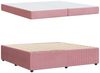 vidaXL Bettrahmen mit Matratze Rosa 200 x 200 cm Stoff 3398443 Bild 4