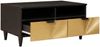 vidaXL Couchtisch Schwarz und Gold 40 x 33 x 46 cm Holzwerkstoff 4017841 Bild 2