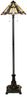 LED Stehlampe im Tiffany Design mit buntem Echtglas 2-flammig, Höhe 158cm Bild 2