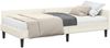 vidaXL Eckbettgestell mit Matratze Sonstiges 2 pcs Creme Samt 3393713 Bild 2