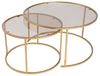 Skye Decor Couchtisch Aurum (Set, 2-St, 2 Tische), Runde Glasplatten Bild 4