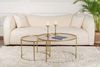 Skye Decor Couchtisch Aurum (Set, 2-St, 2 Tische), Runde Glasplatten Bild 2