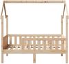 vidaXL Kinderbett Hausbett 80x160 cm Massivholz Kiefer 850710 Bild 4