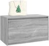 vidaXL Flurbank 80x40x45 cm Grau Sonoma Holzwerkstoff 816048 Bild 5