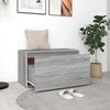 vidaXL Flurbank 80x40x45 cm Grau Sonoma Holzwerkstoff 816048 Bild 3