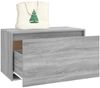 vidaXL Flurbank 80x40x45 cm Grau Sonoma Holzwerkstoff 816048 Bild 4