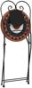 vidaXL Mosaik-Bistro-Set Terrakottarot und Weiß Eisen und Keramik 3216355 Bild 5